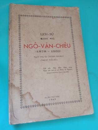 LỊCH SỬ QUAN PHỦ NGÔ VĂN CHIÊU 