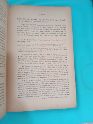 ESQUISSE D&#39;UNE ÉTUDE SUR LES INTERDITS CHEZ LES VIETNAMIENS