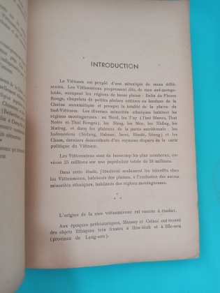 ESQUISSE D&#39;UNE ÉTUDE SUR LES INTERDITS CHEZ LES VIETNAMIENS