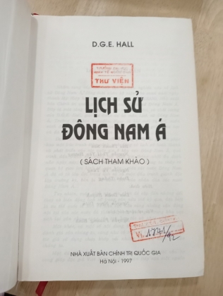 LỊCH SỬ ĐÔNG NAM Á