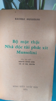 BỘ MẶT THẬT NHÀ ĐỘC TÀI PHÁT XÍT MUSSOLINI