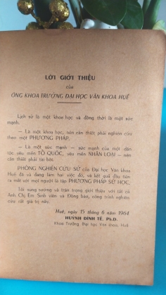 PHƯƠNG PHÁP SỬ HỌC