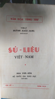 SỬ LIỆU VIỆT NAM