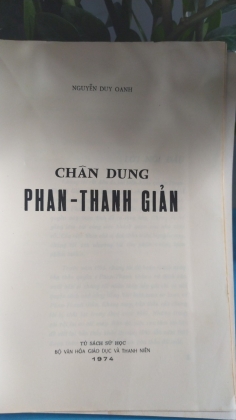 CHÂN DUNG PHAN THANH GIẢN