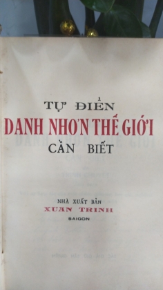 TỰ ĐIỂN DANH NHÂN THẾ GIỚI CẦN BIẾT