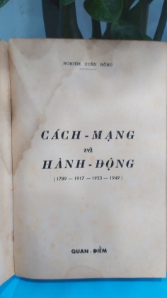 CÁCH MẠNG VÀ HÀNH ĐỘNG