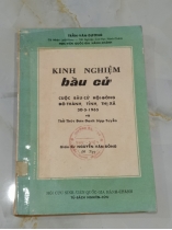 KINH NGHIỆM BẦU CỬ 1965