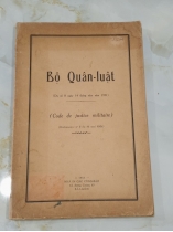 BỘ QUÂN LUẬT