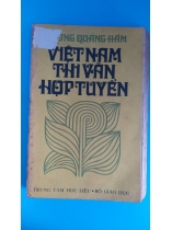 VIỆT NAM THI VĂN HỢP TUYỂN