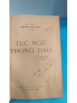 TỤC NGỮ PHONG GIAO