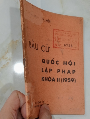 BẦU CỬ QUỐC HỘI LẬP PHÁP KHOÁ II (1959)