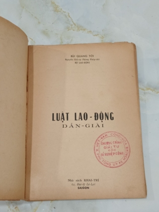 LUẬT LAO ĐỘNG DẪN GIẢI