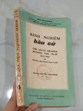 KINH NGHIỆM BẦU CỬ 1965