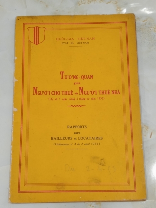 TƯƠNG QUAN GIỮA NGƯỜI CHO THUÊ VÀ NGƯỜI THUÊ NHÀ