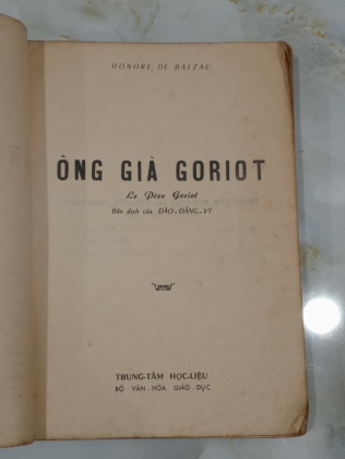 ÔNG GIÀ GORIOT