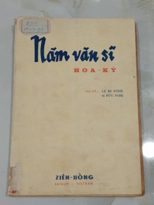 NĂM VĂN SĨ HOA KỲ