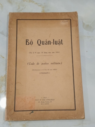 BỘ QUÂN LUẬT