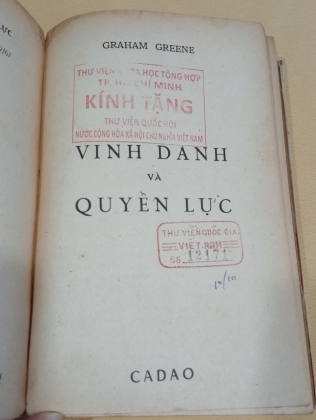 VINH DANH VÀ QUYỀN LỰC