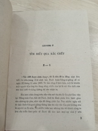 TÌM BIẾT QUA XÁC CHẾT