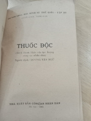 THUỐC ĐỘC