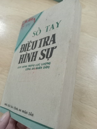 SỔ TAY ĐIỀU TRA HÌNH SỰ