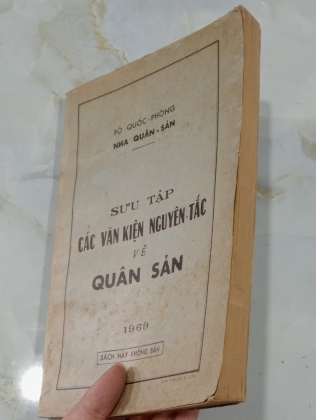 SƯU TẬP CÁC VĂN KIỆN NGUYÊN TẮC VỀ QUÂN SẢN