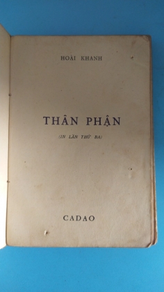 THÂN PHẬN