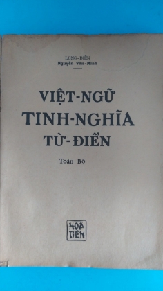 VIỆT NGỮ TINH NGHĨA TỪ ĐIỂN