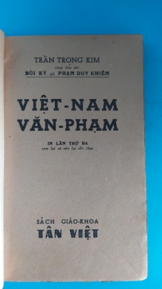 VIỆT NAM VĂN PHẠM