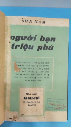 NGƯỜI BẠN TRIỆU PHÚ