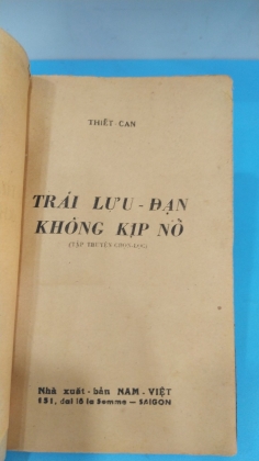 TRÁI LỰU ĐẠN KHÔNG KỊP NỔ