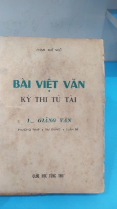 BÀI VIỆT VĂN KỲ THI TÚ TÀI