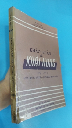 KHẢO LUẬN VỀ KHÁI HƯNG