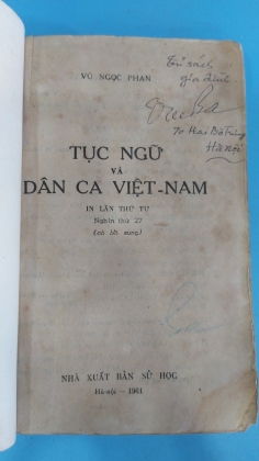 TỤC NGỮ VÀ DÂN CA VIỆT NAM