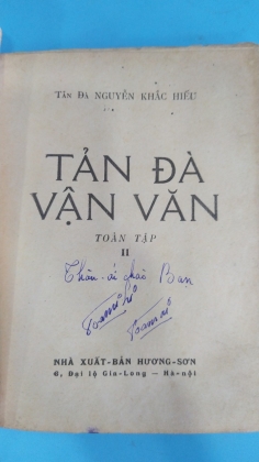 TẢN ĐÀ VẬN VĂN