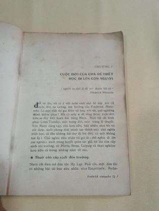 FREDERICK NIETZCHE VÀ CHỦ NGHĨA ĐI LÊN CON NGƯỜI