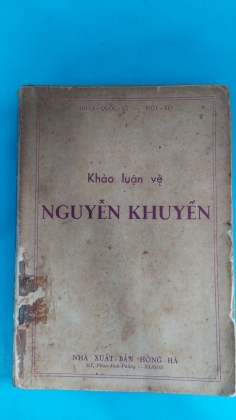 KHẢO LUẬN VỀ NGUYỄN KHUYẾN