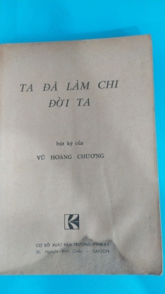 TA ĐÃ LÀM CHI ĐỜI TA