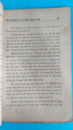 HAI HOÀNG TỬ VỚI CHIẾC NGAI VÀNG