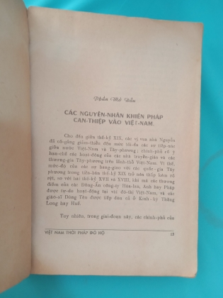 VIỆT NAM DƯỚI THỜI PHÁP ĐÔ HỘ