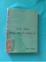 KHÁI NIỆM HỌC THUYẾT NHÂN VỊ