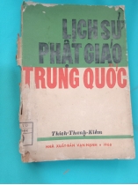 LỊCH SỬ PHẬT GIÁO TRUNG QUỐC