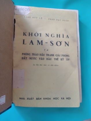 KHỞI NGHĨA LAM SƠN