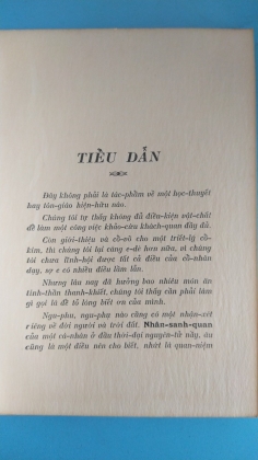 MỘT NỀN ĐẠO LÝ 