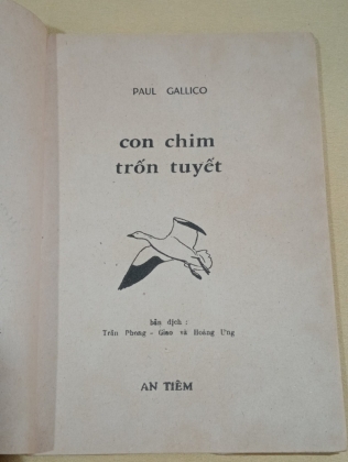 CON CHIM TRỐN TUYẾT