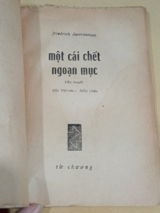 MỘT CÁI CHẾT NGOẠN MỤC