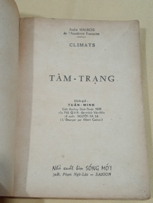 TÂM TRẠNG