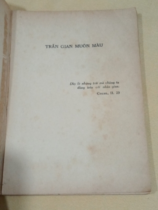 TRẦN GIAN MUÔN MÀU - ANDRÉ GIDE (LÊ THANH HOÀNG DÂN VÀ MAI VI PHÚC DỊCH)