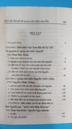 MỘT SỐ VẤN ĐỀ QUAN CHẾ TRIỀU NGUYỄN  