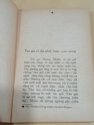 THẾ GIỚI TÍNH DỤC - HENRY MILLER